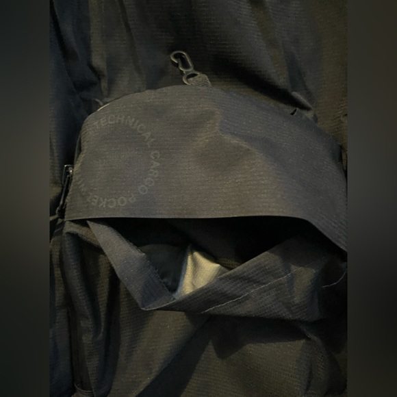 H&M Water Resistant Nylon Military Jacket XL - Picture 5 of 10